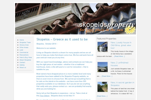 Lifestyle theme site design template sample