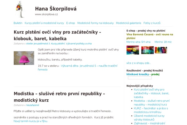 Site using Čeština pro WordPress plugin