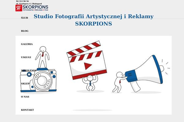 skorpions.pl site used Supple