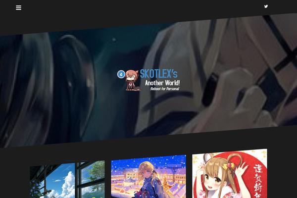 Oblique theme site design template sample
