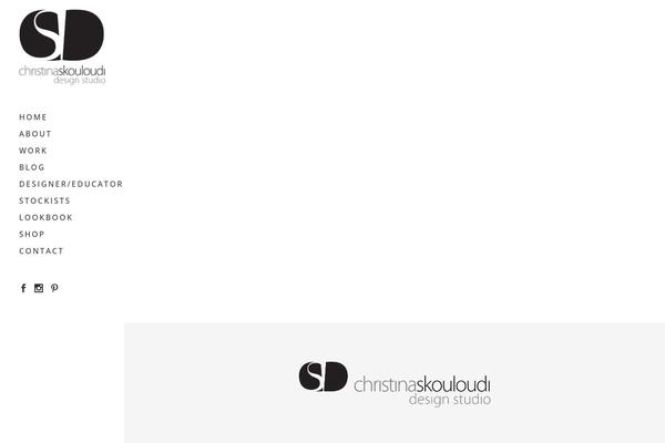 Stockholm Child theme site design template sample