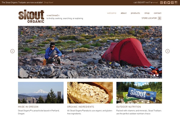 Chunk theme site design template sample