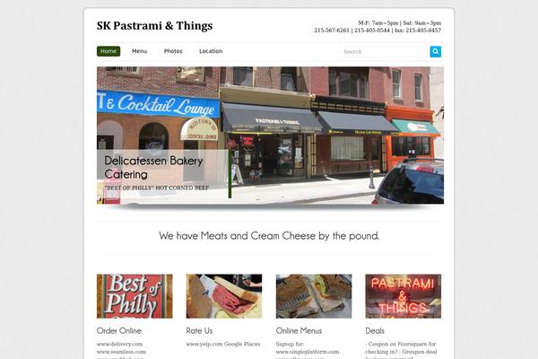 ColorWay theme site design template sample