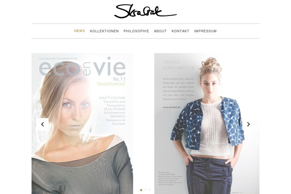 Sonata theme site design template sample