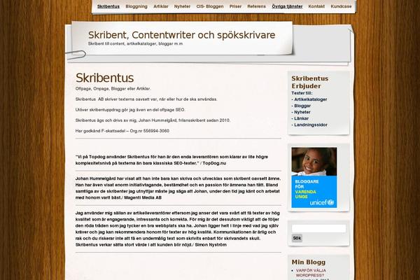 Adventure Journal theme site design template sample