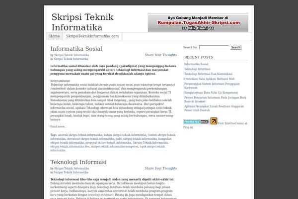 Frugal theme site design template sample