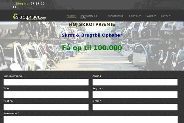 skrotpriser.com site used Ntrmedya
