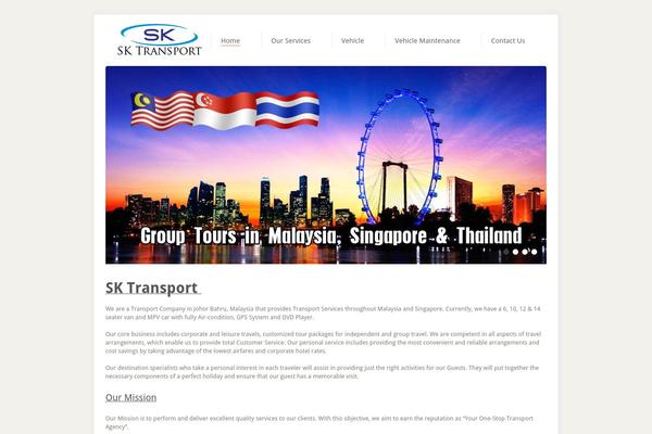 Trymee theme site design template sample