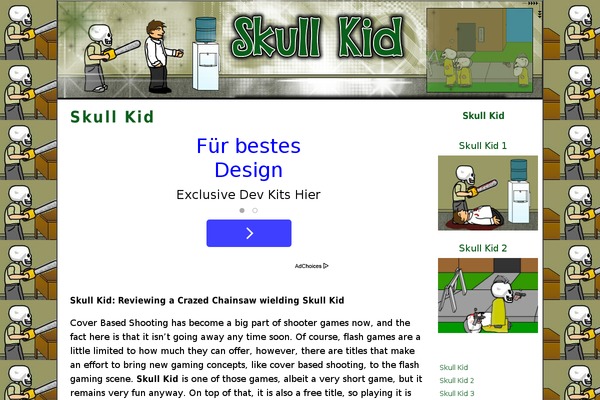 Ad Flex Niche theme site design template sample