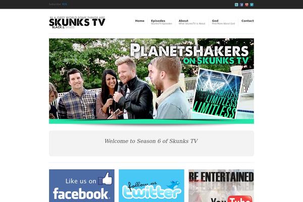 Reaction theme site design template sample