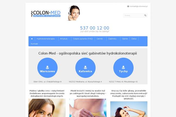 Cyberfolks theme site design template sample