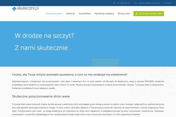 Seosight theme site design template sample