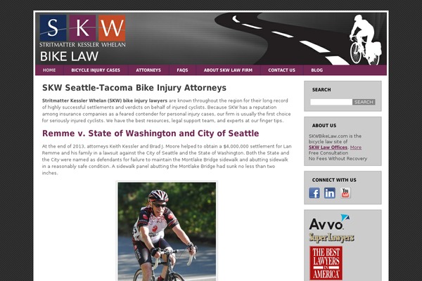 skwbikelaw.com site used Bikelaw