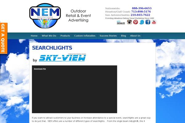 Site using NextGEN Scroll Gallery plugin