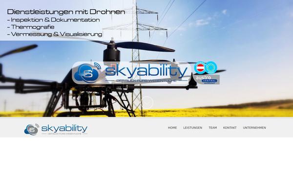 SKT White theme site design template sample
