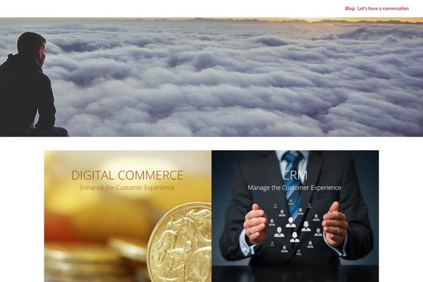 Hazel theme site design template sample