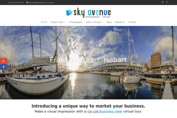 Site using Behance Portfolio Manager plugin