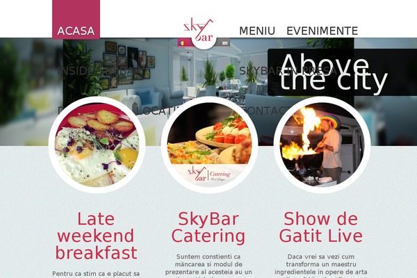 Snapshot theme site design template sample
