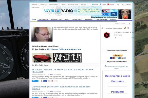 Site using CafePress Widget plugin
