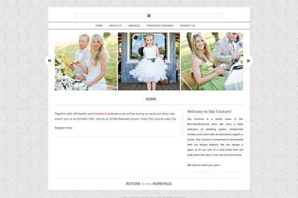 Atlantica theme site design template sample