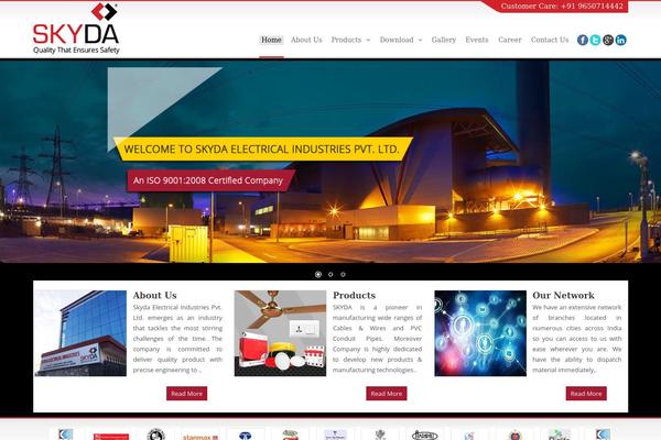 Elegant theme site design template sample