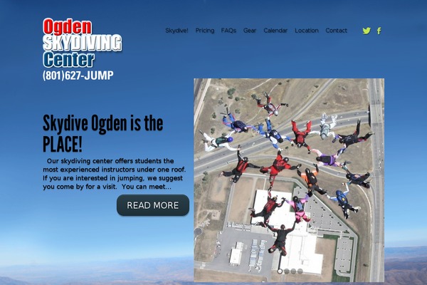 Fusion theme site design template sample