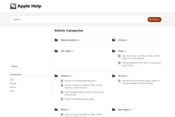 KnowHow theme site design template sample