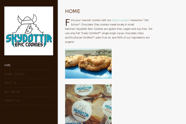 Stitch theme site design template sample