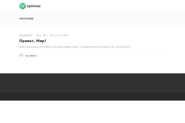 Easyweb theme site design template sample