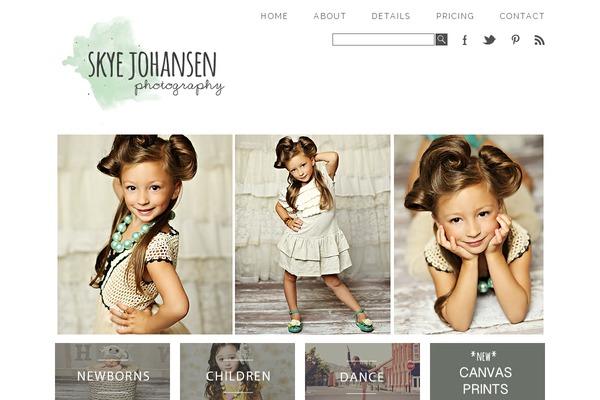 Prophoto4 theme site design template sample
