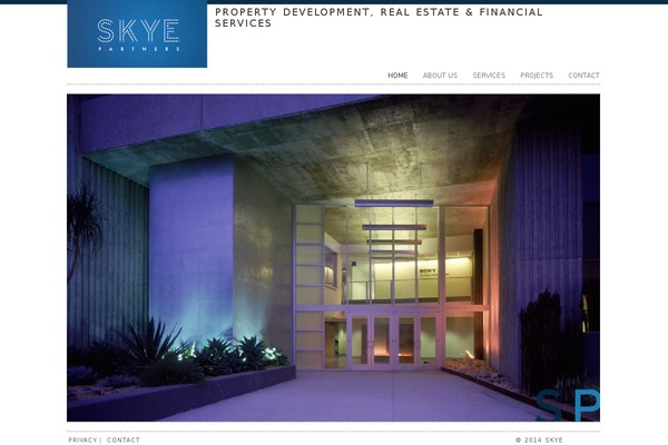 Skye theme websites examples