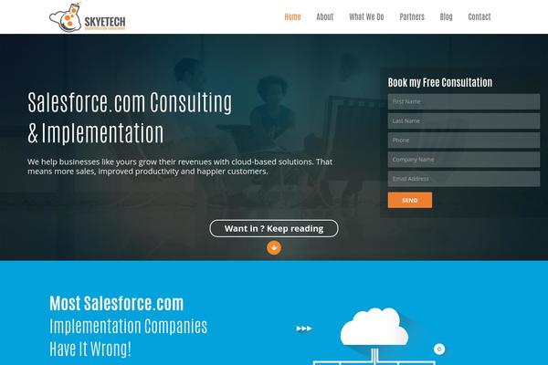 Site using Carousel Horizontal Posts Content Slider plugin