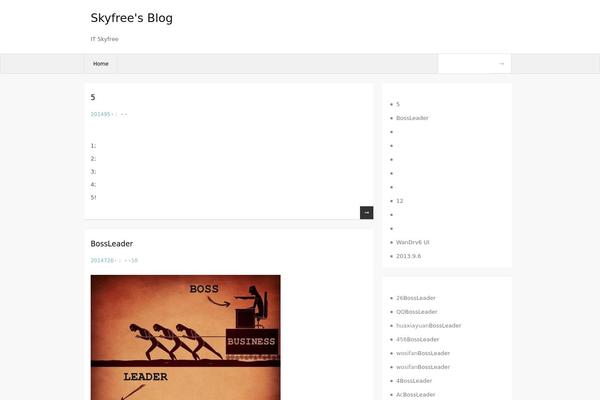 MxS2 theme site design template sample