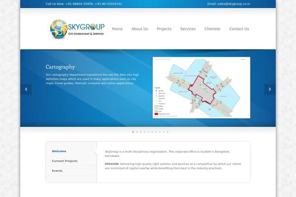 Sterling theme site design template sample