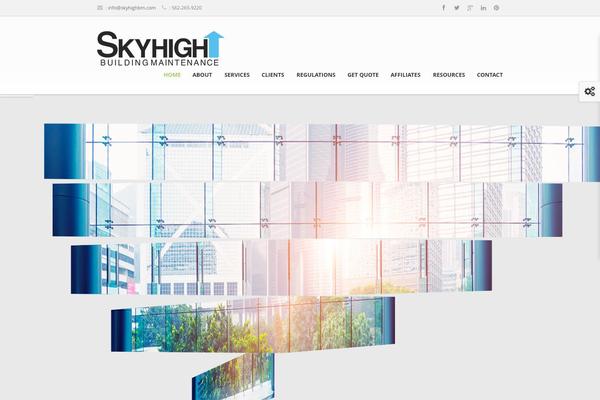 Sarraty theme site design template sample