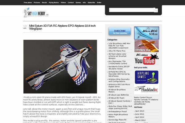 skyhighhobby.com site used Skyhighhobby