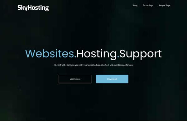 Illdy theme site design template sample