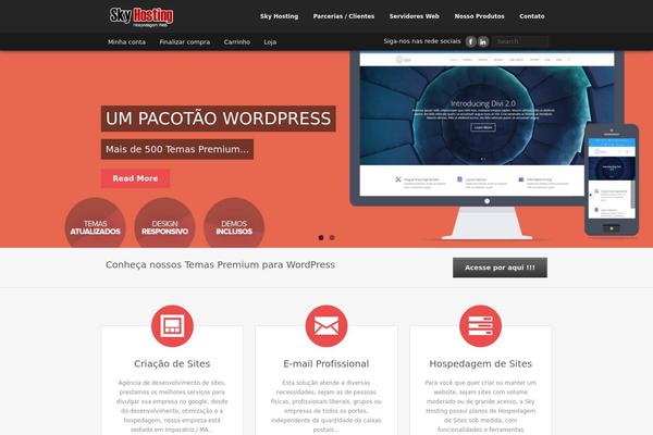 Engrave (Lite) theme site design template sample