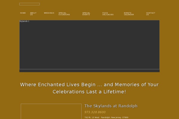 Alyeska theme site design template sample