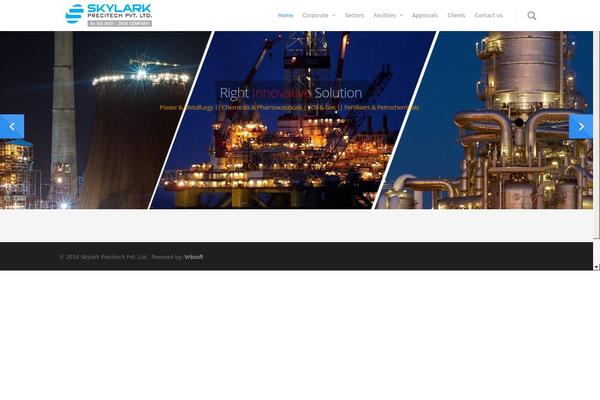 skylarkprecitech.com site used Salientnew