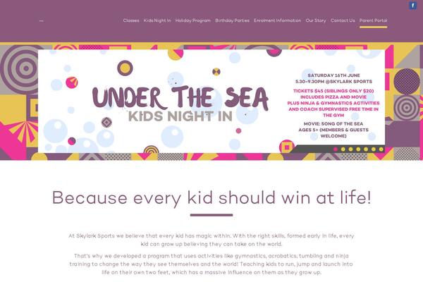 Angle-child-theme theme site design template sample