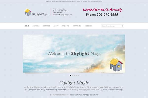 Chalong theme site design template sample