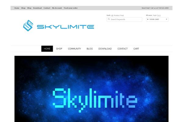 skylimite.com site used Shoppinggo