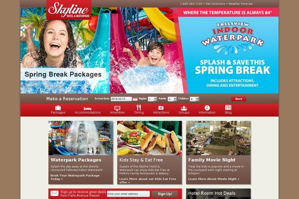 skylineinnniagarafalls.com site used Skyline