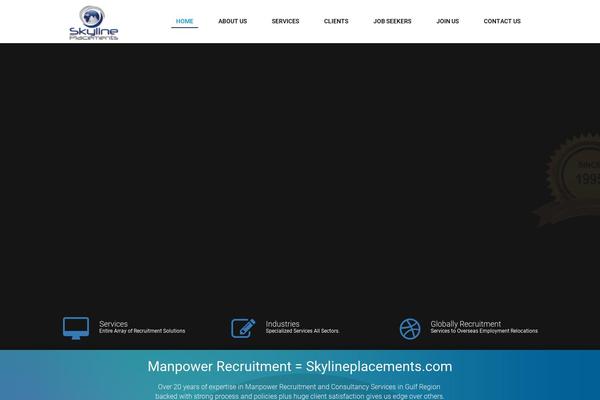 Site using Awesome Social Icons plugin