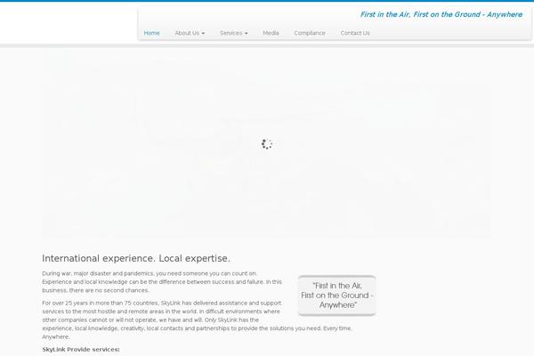 Customizr Pro theme site design template sample