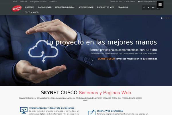 Site using Cyclone Slider 2 plugin