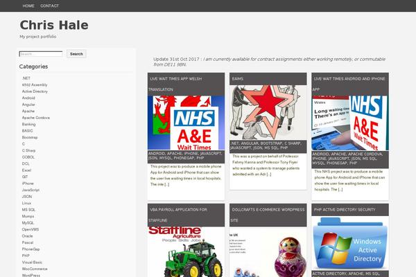 Codium Grid theme site design template sample
