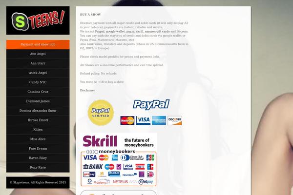 Angel theme site design template sample