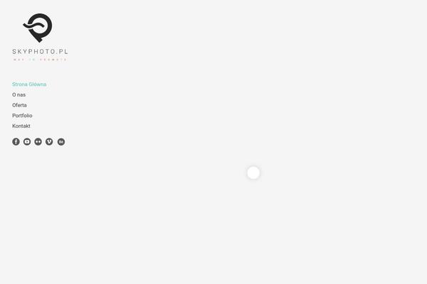 skyphoto.pl site used Skyphototheme